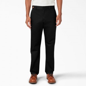 Black Dickies 1922 Cotton Men's Pants | 613-ROJMPS