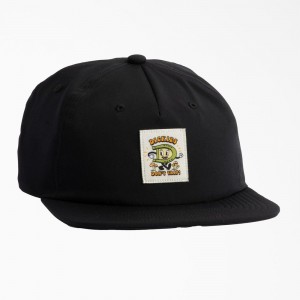 Black Dickies Athletic Men's Cap | 534-YMNLOH