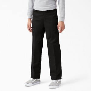 Black Dickies Classic Fit Kids' Pants | 693-PNJAKE