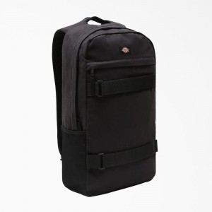 Black Dickies Duck Canvas Men's Backpack | 213-VLKOTN