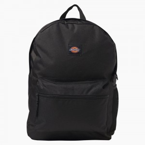 Black Dickies Essential Kids' Backpack | 194-RGFKCB