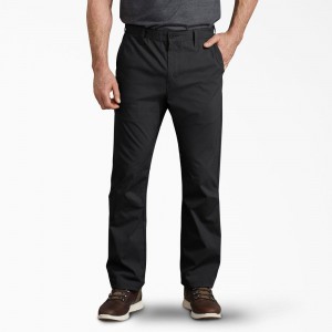 Black Dickies FLEX Cooling Relaxed Fit Men's Pants | 215-ILGXVP