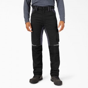 Black Dickies FLEX Performance Workwear Regular Fit Men's Pants | 120-MDNZKJ