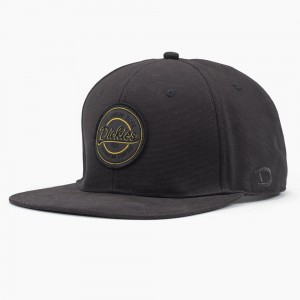 Black Dickies Flat Bill Duck Women's Cap | 250-OMXLKD