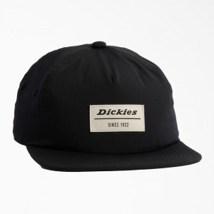 Black Dickies Low Pro Athletic Men's Cap | 719-AHODUL