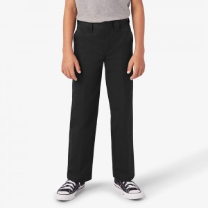 Black Dickies Original 874® Work Kids' Pants | 761-SFEYMQ