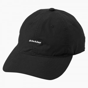 Black Dickies Premium Collection Ball Men's Cap | 406-ZQPWOM