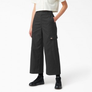 Black Dickies Regular Fit Women's Cargo Pants | 217-MPBXOA