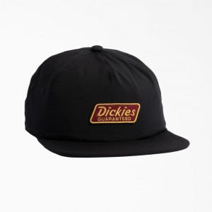 Black Dickies Relaxed Low Pro Men's Cap | 893-OBEPDG