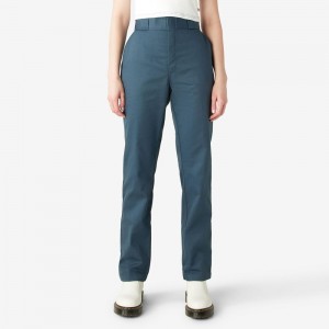 Blue Dickies 874® Women's Work Pants | 678-TSFKEG