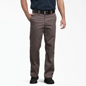 Brown Dickies 874® FLEX Men's Work Pants | 486-VIKZFS