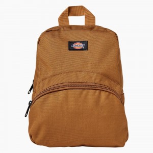 Brown Dickies Mini Kids' Backpack | 329-QXORPW