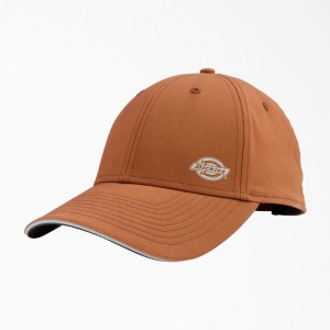 Brown Dickies Temp-iQ® Cooling Men's Hat | 496-VPIXOR