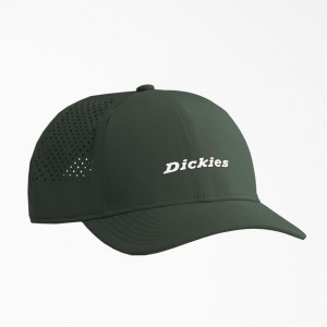 Green Dickies Low Pro Athletic Trucker Women's Hat | 018-XJFPTB