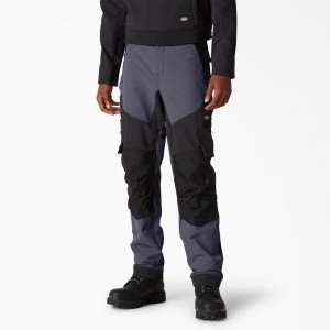 Grey Dickies FLEX Performance Workwear Regular Fit Technical Men's Pants | 826-IZKNGT