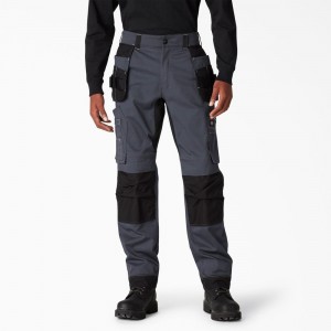 Grey Dickies FLEX Performance Workwear Regular Fit Holster Men's Pants | 234-IYUSJL