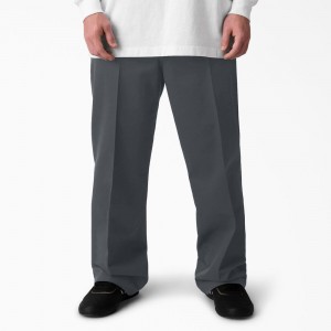 Grey Dickies Jamie Foy Loose Fit Men's Pants | 136-BRTPDQ