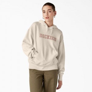 Grey Dickies Melvern Women's Hoodie | 378-BHSVKZ