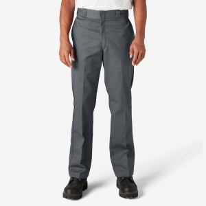 Grey Dickies Original 874® Men's Work Pants | 386-RAIKTL