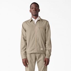 Grey Dickies Premium Collection Eisenhower Men's Jacket | 971-RYLFWT