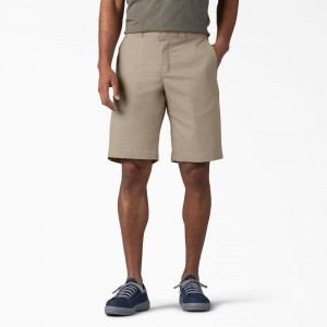 Grey Dickies Relaxed Fit Work Men's Shorts | 170-GNFLVB