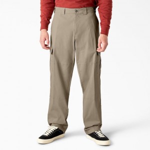 Grey Dickies Skateboarding Loose Fit Men's Cargo Pants | 784-EHCZRN