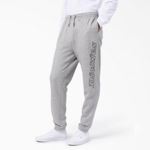 Grey Dickies Uniontown Regular Fit Sweat Men's Pants | 536-XFTYBG