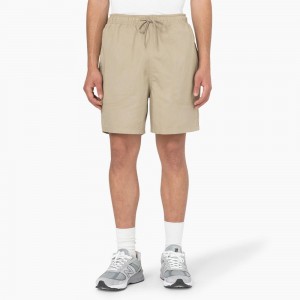 Khaki Dickies Pelican Rapids Relaxed Fit Men's Shorts | 136-YWZHBM