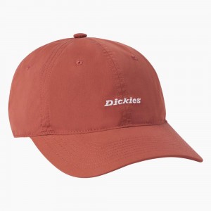 Orange Dickies Premium Collection Ball Men's Cap | 357-FZLOCE