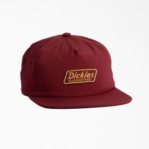 Red Dickies Relaxed Low Pro Men's Cap | 739-EOHBRI