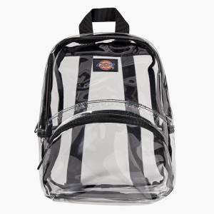 White Dickies Clear Mini Kids' Backpack | 748-JDHKNF