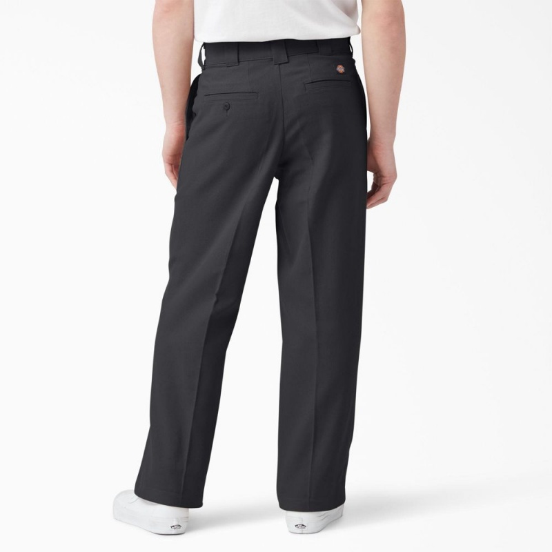 Black Dickies Chatom Regular Fit Tapered Leg Men's Pants | 380-ODXGUJ