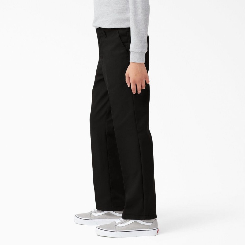 Black Dickies Classic Fit Kids' Pants | 693-PNJAKE