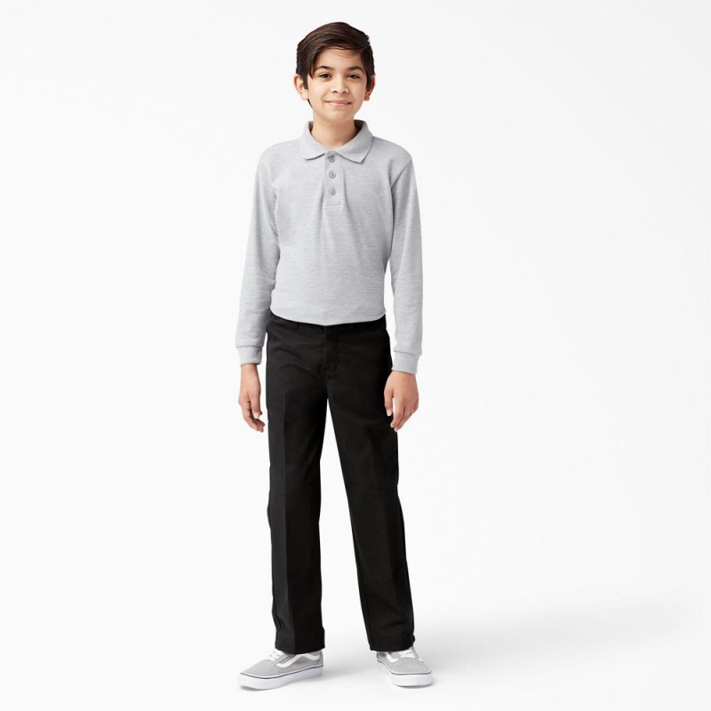 Black Dickies Classic Fit Kids' Pants | 693-PNJAKE