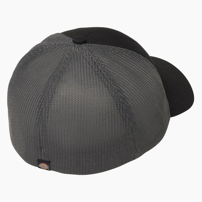 Black Dickies Cooling Workwear Men's Cap | 890-ISFJEW