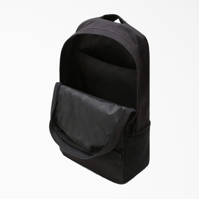 Black Dickies Duck Canvas Men's Backpack | 213-VLKOTN