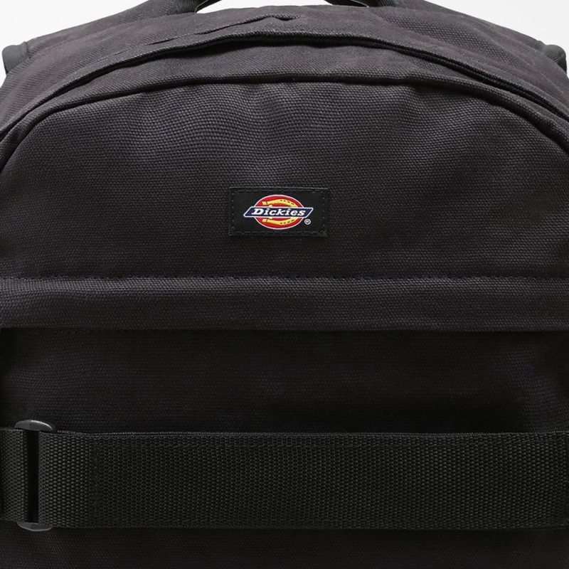 Black Dickies Duck Canvas Men's Backpack | 213-VLKOTN