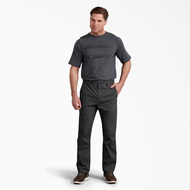 Black Dickies FLEX Cooling Relaxed Fit Men's Pants | 215-ILGXVP