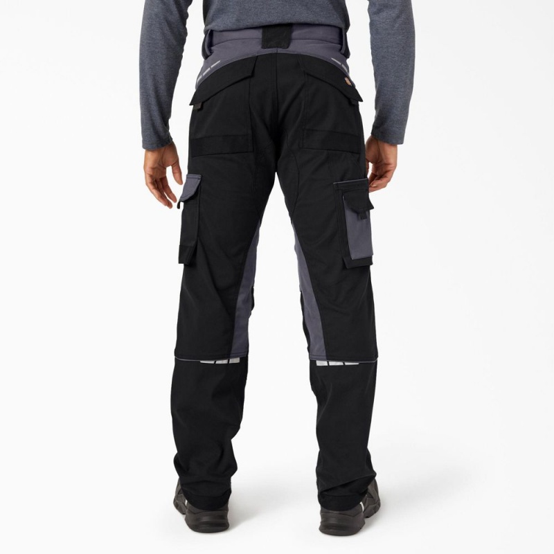 Black Dickies FLEX Performance Workwear Regular Fit Men's Pants | 120-MDNZKJ