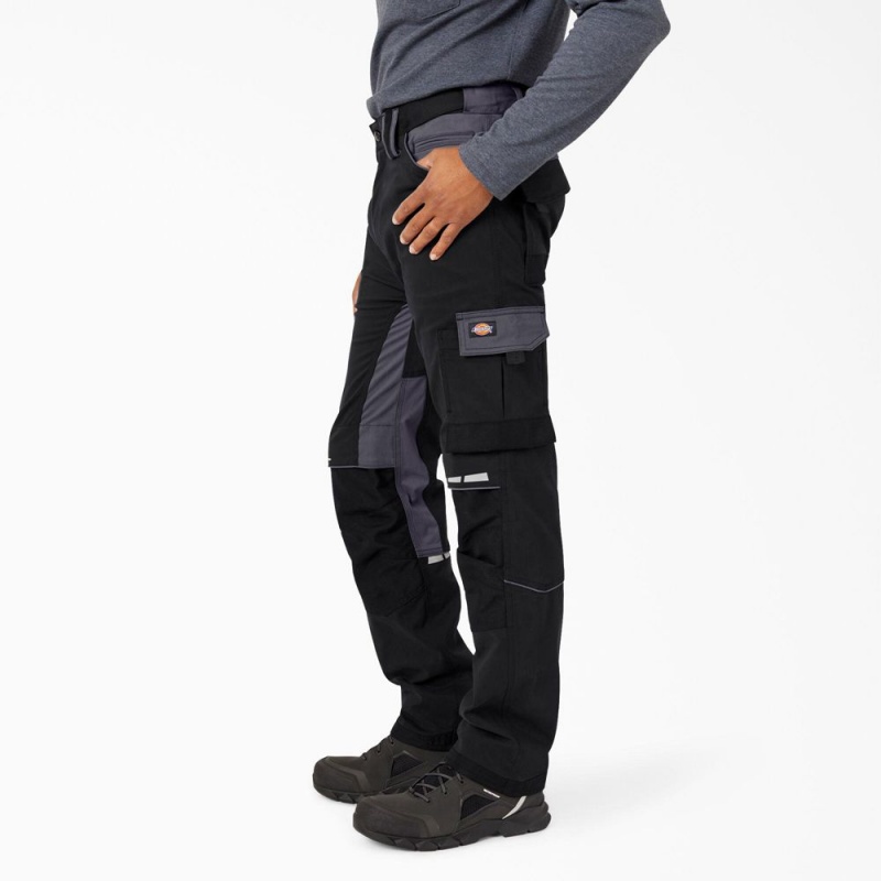 Black Dickies FLEX Performance Workwear Regular Fit Men's Pants | 120-MDNZKJ