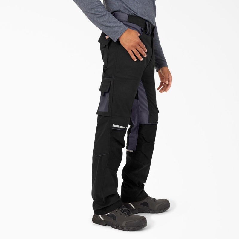 Black Dickies FLEX Performance Workwear Regular Fit Men's Pants | 120-MDNZKJ