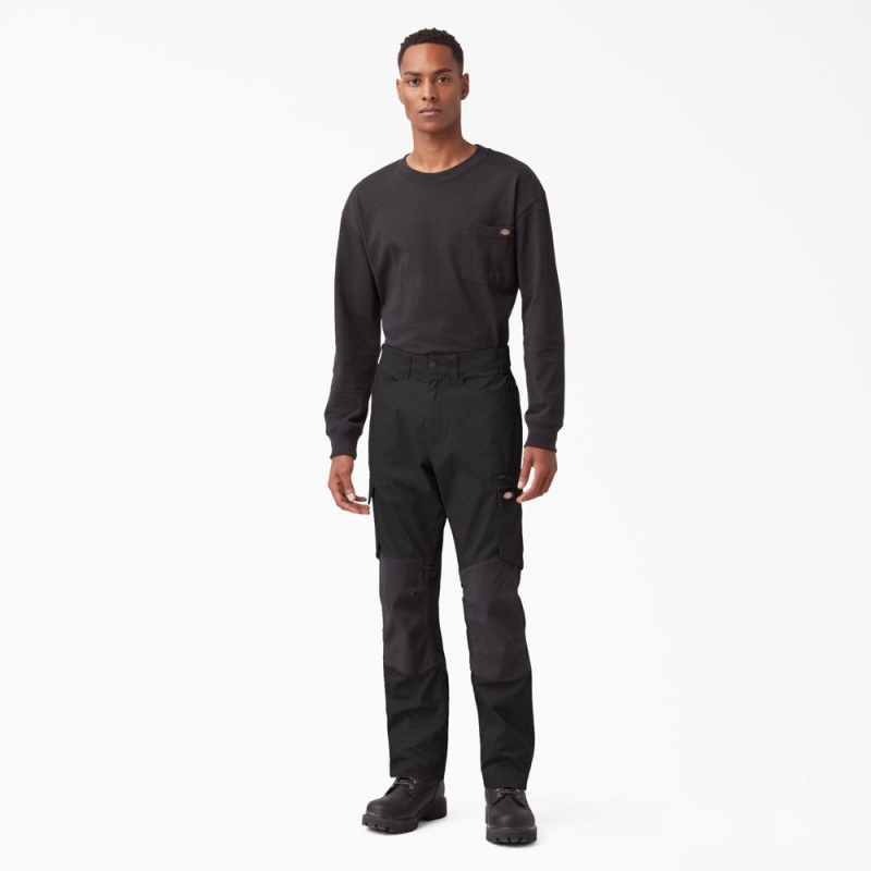 Black Dickies FLEX Temp-iQ® 365 Regular Fit Men's Pants | 870-CTYRDL