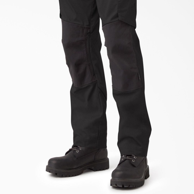 Black Dickies FLEX Temp-iQ® 365 Regular Fit Men's Pants | 870-CTYRDL