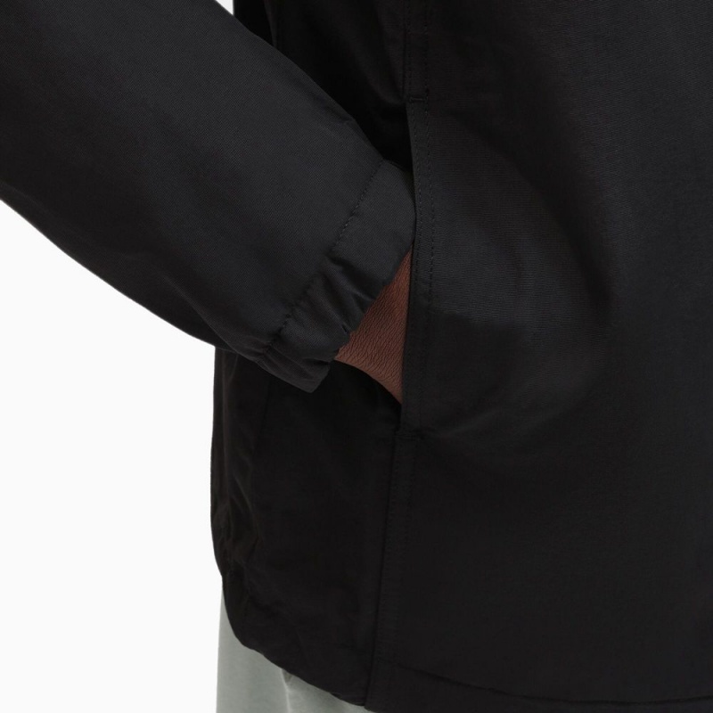 Black Dickies Glacier View Anorak Pullover Men's Jacket | 860-YAFUNM