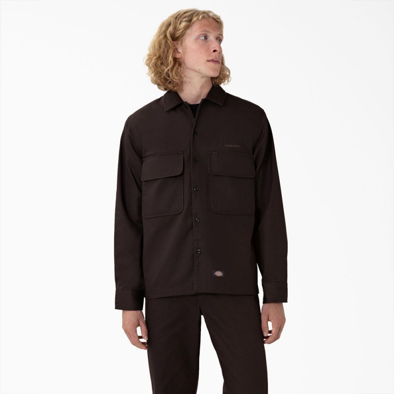 Black Dickies Highsnobiety & Service Men\'s Shirt | 149-RSJPUW