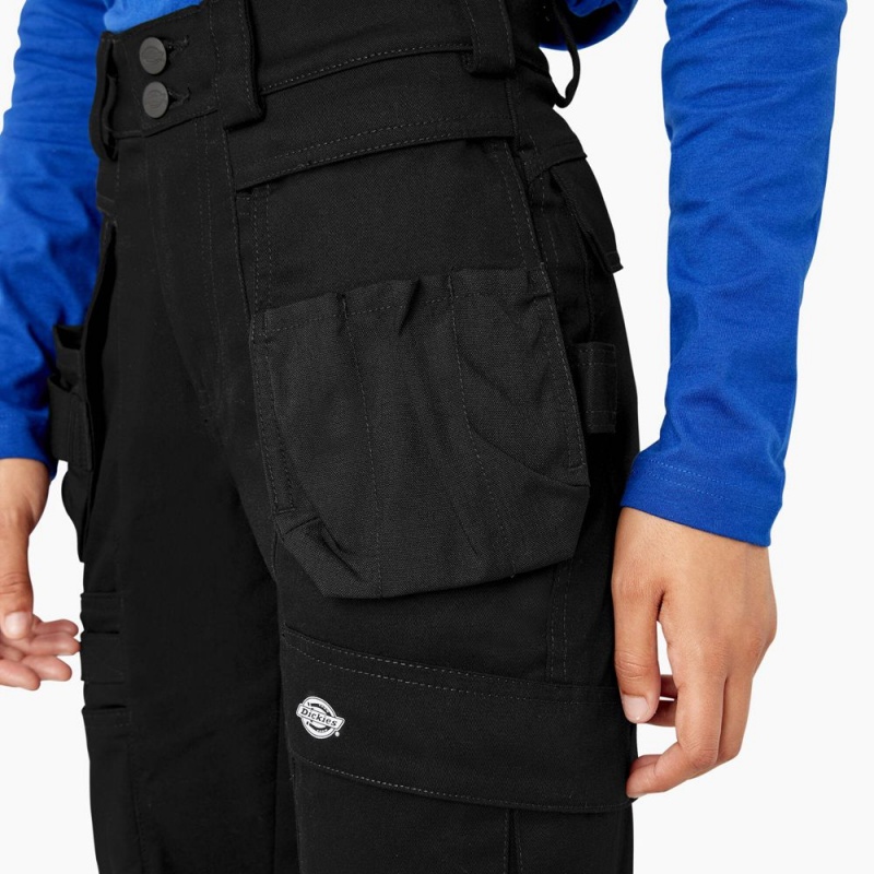 Black Dickies Holster Women's Work Pants | 071-ATDSCP