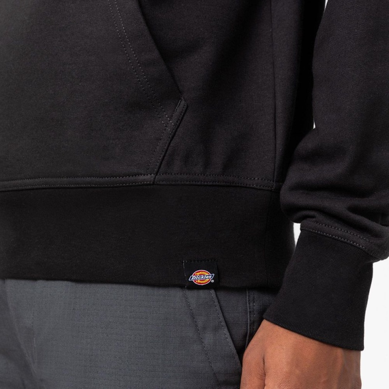 Black Dickies Marbury Graphic Men's Hoodie | 492-MHCIGL