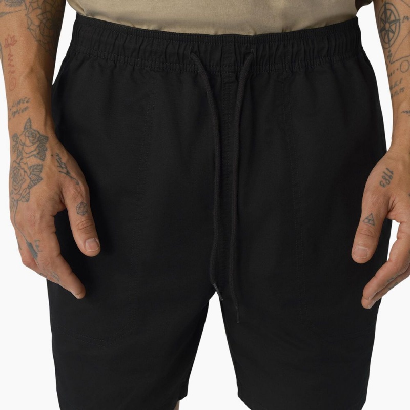 Black Dickies Pelican Rapids Relaxed Fit Men's Shorts | 349-WMQIYV