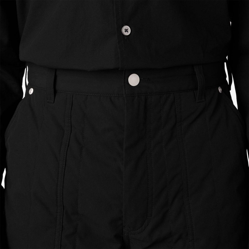 Black Dickies Premium Collection Quilted Utility Men's Pants | 549-XJKBIY