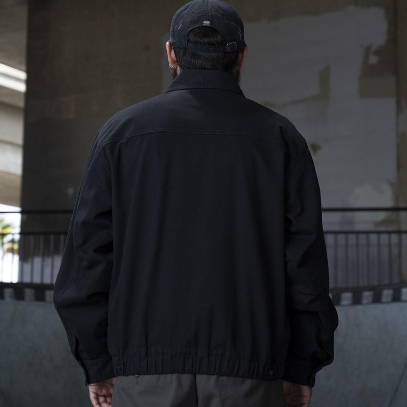 Black Dickies Ronnie Sandoval Eisenhower Men's Jacket | 531-CIWYTB